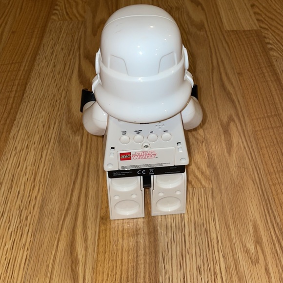 Star Wars-Storm Trooper Alarm Clock-gently used - Picture 4 of 4